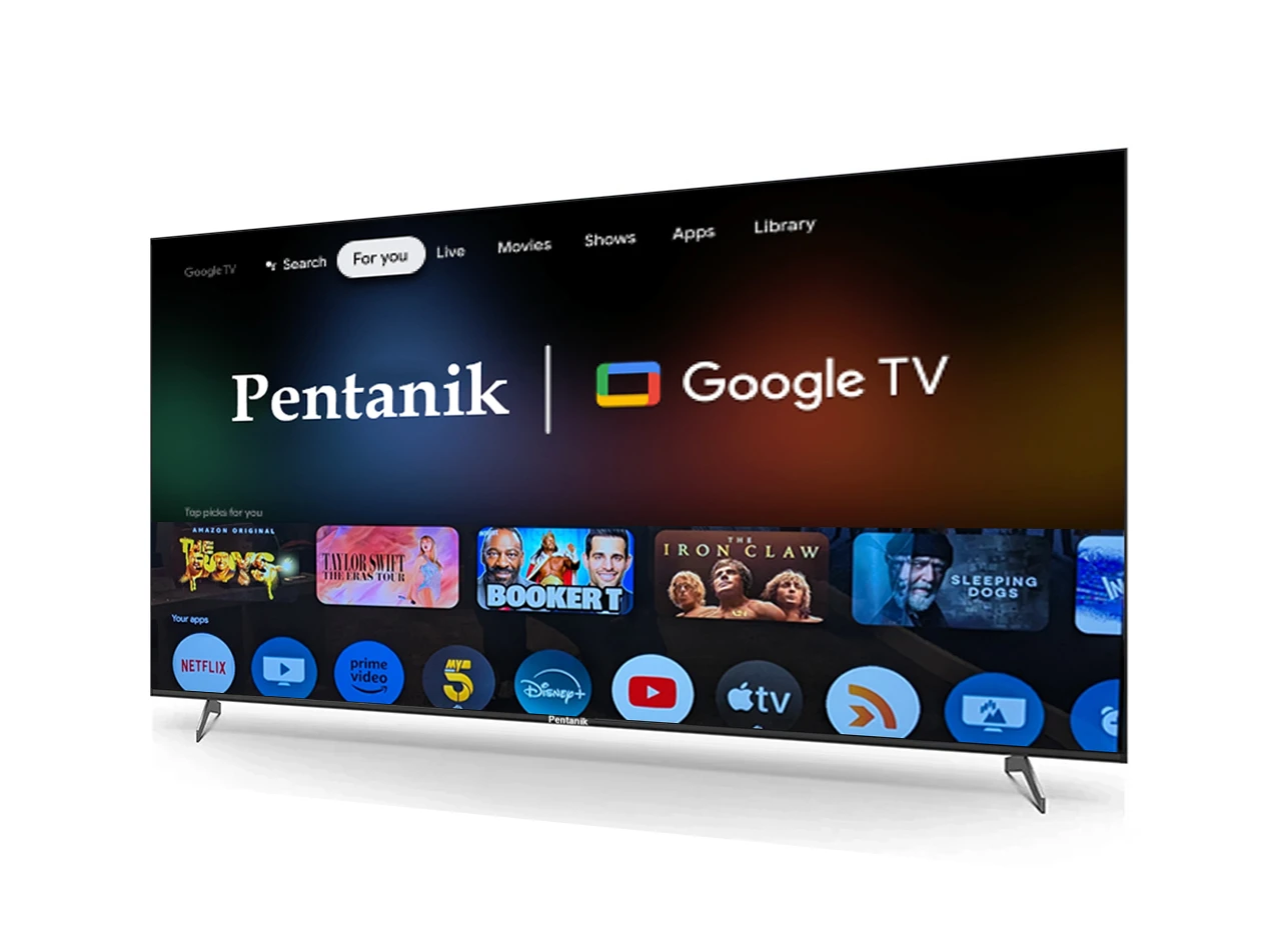 Pentanik Google TV 85 Inch 4K FL VC, view 3